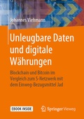 Cover: Unleugbare Daten und digitale W&auml;hrungen - Springer Vieweg
