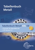 Cover: Tabellenbuch Metall XXL CD - Europa-Lehrmittel