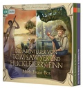 Cover: Die Abenteuer von Tom Sawyer und Huckleberry Finn - cbj audio