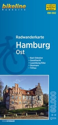 Abbildung von: Radwanderkarte Hamburg Ost RW-HH2 - Esterbauer