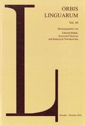 Cover: Orbis Linguarum - Neisse Verlag