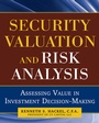 Cover: Security Valuation and Risk Analysis: Assessing Value in Investment Decision-Making - McGraw-Hill Education