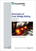 Cover: Kinematics of Cross Wedge Rolling - Wissenschaftliche Scripten