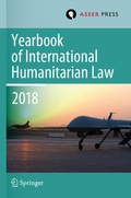 Cover: Yearbook of International Humanitarian Law, Volume 21 (2018) - T.M.C. Asser Press