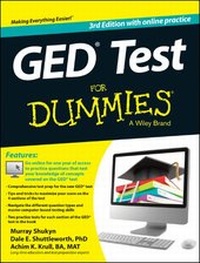 Enlarge image Cover: GED Test For Dummies - Wiley