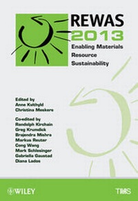 Enlarge image Cover: Rewas 2013 Enabling Materials Resource Sustainability - Wiley