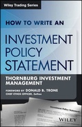 Cover: How to Write an Investment Policy Statement - Wiley