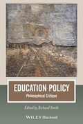 Cover: Education Policy - Wiley-Blackwell