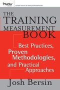 Cover: The Training Measurement Book - Pfeiffer