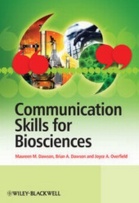 Abbildung von: Communication Skills for Biosciences - Wiley