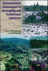 Enlarge image Cover: Environmental Assessment in Developing & Transitional Countries - Principles, Methods & Practice - Wiley