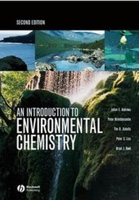 Abbildung von: An Introduction to Environmental Chemistry - Wiley-Blackwell