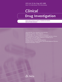 Abbildung von: Clinical Drug Investigation - Adis