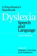 Cover: Dyslexia, Speech and Language - Wiley