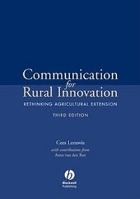 Enlarge image Cover: Communication for Rural Innovation - Wiley-Blackwell