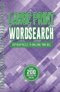 Cover: Large Print Wordsearch - Igloo Books Ltd