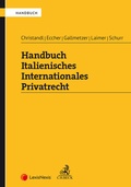 Cover: Handbuch Italienisches Internationales Privatrecht - LexisNexis Verlag ARD ORAC GmbH