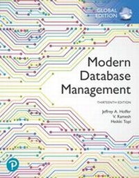 Enlarge image Cover: Modern Database Management, Global Edition - Pearson
