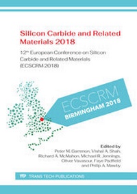 Enlarge image Cover: Silicon Carbide and Related Materials 2018 - Trans Tech Publications Ltd