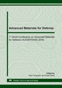 Cover: Advanced Materials for Defense - Trans Tech Publications Ltd