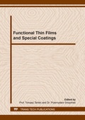 Cover: Functional Thin Films and Special Coatings - Trans Tech Publications Ltd