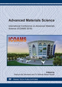 Enlarge image Cover: Advanced Materials Science - Trans Tech Publications Ltd