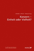 Cover: Konzern - Einheit oder Vielheit? - Manz