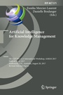 Cover: Artificial Intelligence for Knowledge Management - Springer