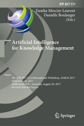Cover: Artificial Intelligence for Knowledge Management - Springer