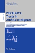 Cover: PRICAI 2019: Trends in Artificial Intelligence - Springer