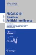 Cover: PRICAI 2019: Trends in Artificial Intelligence - Springer