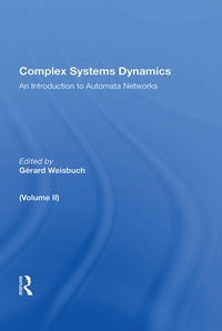 Enlarge image Cover: Complex Systems Dynamics (volume Ii) - CRC Press