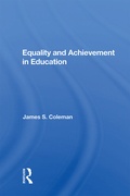 Cover: Equality And Achievement In Education - Routledge