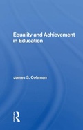 Cover: Equality And Achievement In Education - Routledge