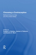Cover: Choosing A Contraceptive - Routledge