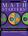 Cover: Math Starters - Jossey-Bass