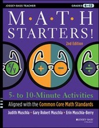 Enlarge image Cover: Math Starters - Jossey-Bass