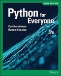 Cover: Python for Everyone, EMEA Edition - Wiley
