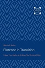 Cover: Florence in Transition - Johns Hopkins University Press