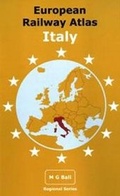 Cover: European Railway Atlas: Italy - M G Ball