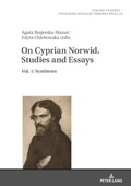 Cover: On Cyprian Norwid. Studies and Essays - Peter Lang Verlag