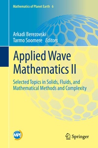 Enlarge image Cover: Applied Wave Mathematics II - Springer