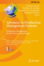 Cover: Advances in Production Management Systems. Production Management for the Factory of the Future - Springer