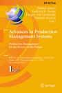 Cover: Advances in Production Management Systems. Production Management for the Factory of the Future - Springer