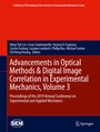 Cover: Advancements in Optical Methods & Digital Image Correlation in Experimental Mechanics, Volume 3 - Springer