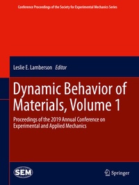 Abbildung von: Dynamic Behavior of Materials, Volume 1 - Springer