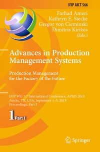 Abbildung von: Advances in Production Management Systems. Production Management for the Factory of the Future - Springer