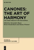 Cover: Canones: The Art of Harmony - De Gruyter