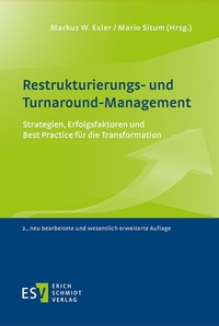 Abbildung von: Restrukturierungs- und Turnaround-Management - Erich Schmidt Verlag