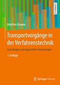 Cover: Transportvorg&auml;nge in der Verfahrenstechnik - Springer Vieweg